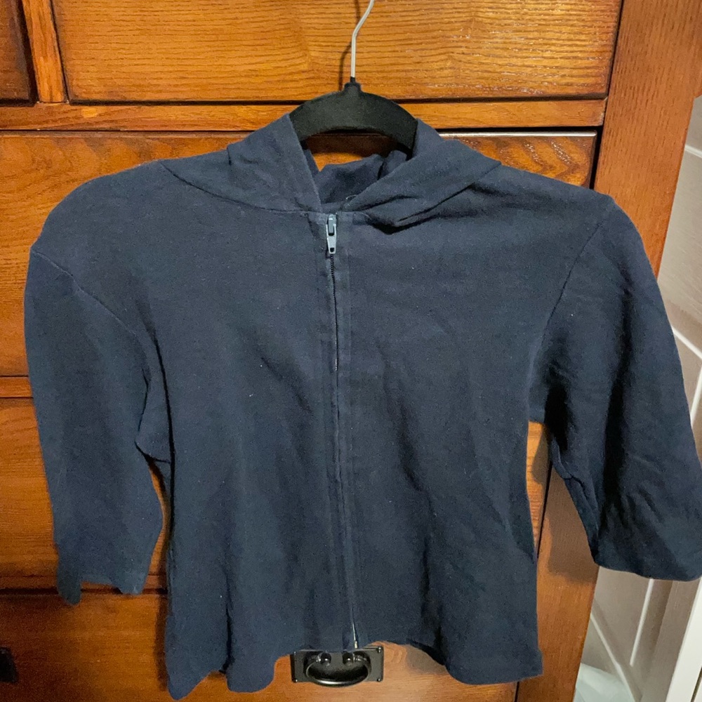 Vintage B-Wear short sleeve zip up